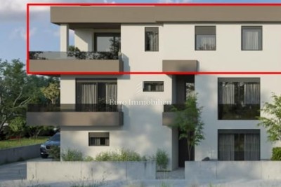 Penthouse s garažom u novogradnji u Puli