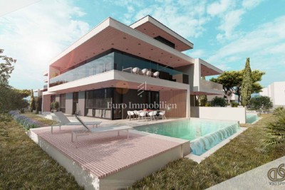 Luxury apartment with a pool near Rovinj