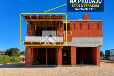 NOVOGRADNJA PULA – ŠIKIĆI | 2SS+DB | Balkon | 54,97 m2 | 1. kat