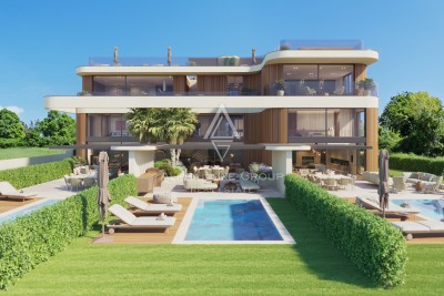 Istra, Poreč – Luksuzni stan s privatnim bazenom