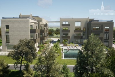 Stan sa dvije spavaće sobe u modernom rezidencijalnom kompleksu, sa pogledom na more - u izgradnji