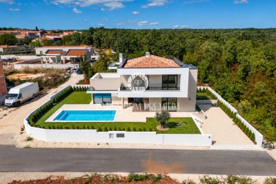 Marčana Umgebung – Moderne Villa mit Pool und Meerblick