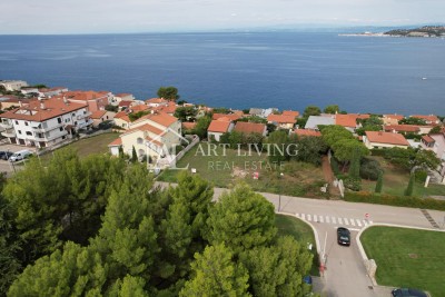Umag, Crveni Vrh - EKSKLUZIVNO - građevinsko zemljište s projektom na izuzetnoj lokaciji