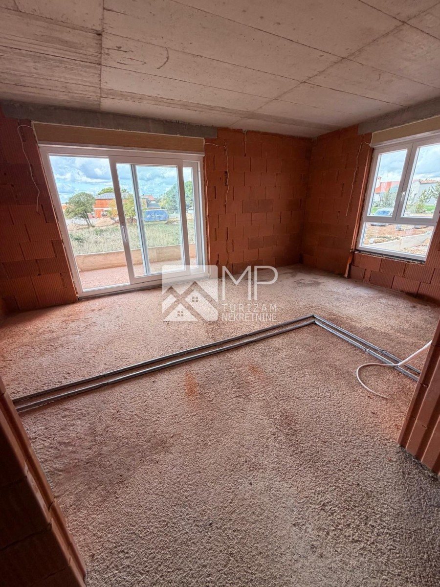 Pula – Šikići | 64,68 m² | 2 Schlafzimmer + Wohnzimmer | Balkon | Neubau