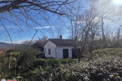 ISTRA, LABINA - OKOLICA, KUĆA S VELIKOM OKUĆNICOM, ZA ADAPTACIJU