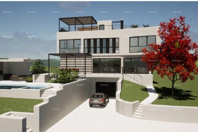 Prodamo luksuzno vilo z bazenom, Kaštelir, Poreč!