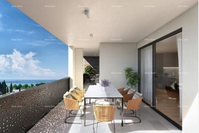 Vendita - appartamento in un nuovo progetto residenziale, a soli 200 m dal mare e dalle spiagge, Umago!