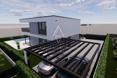 Istria, Stranici: Modern villas with private plots