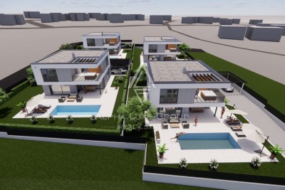 Istria, Stranici: Contemporary villas with private plots