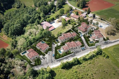 Nuovo! Vendita di un ampio terreno edificabile con progetto per la costruzione di un complesso residenziale, Barban!