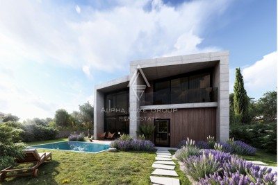 Istria, Umag: Building land with villa project