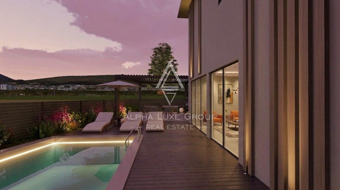 Istrien, Poreč, modernes Reihenhaus mit Privatpool