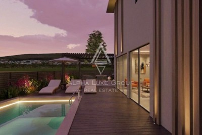 Istrien, Poreč, modernes Reihenhaus mit Privatpool