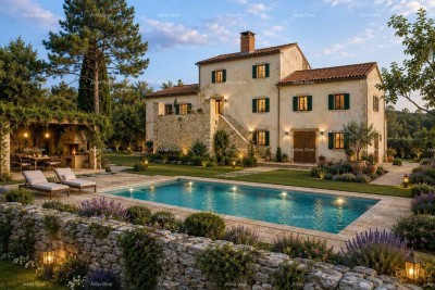 ISTARISCHE VILLA MIT POOL UND 4.000 m² GRUNDSTÜCK – OPRTALJ